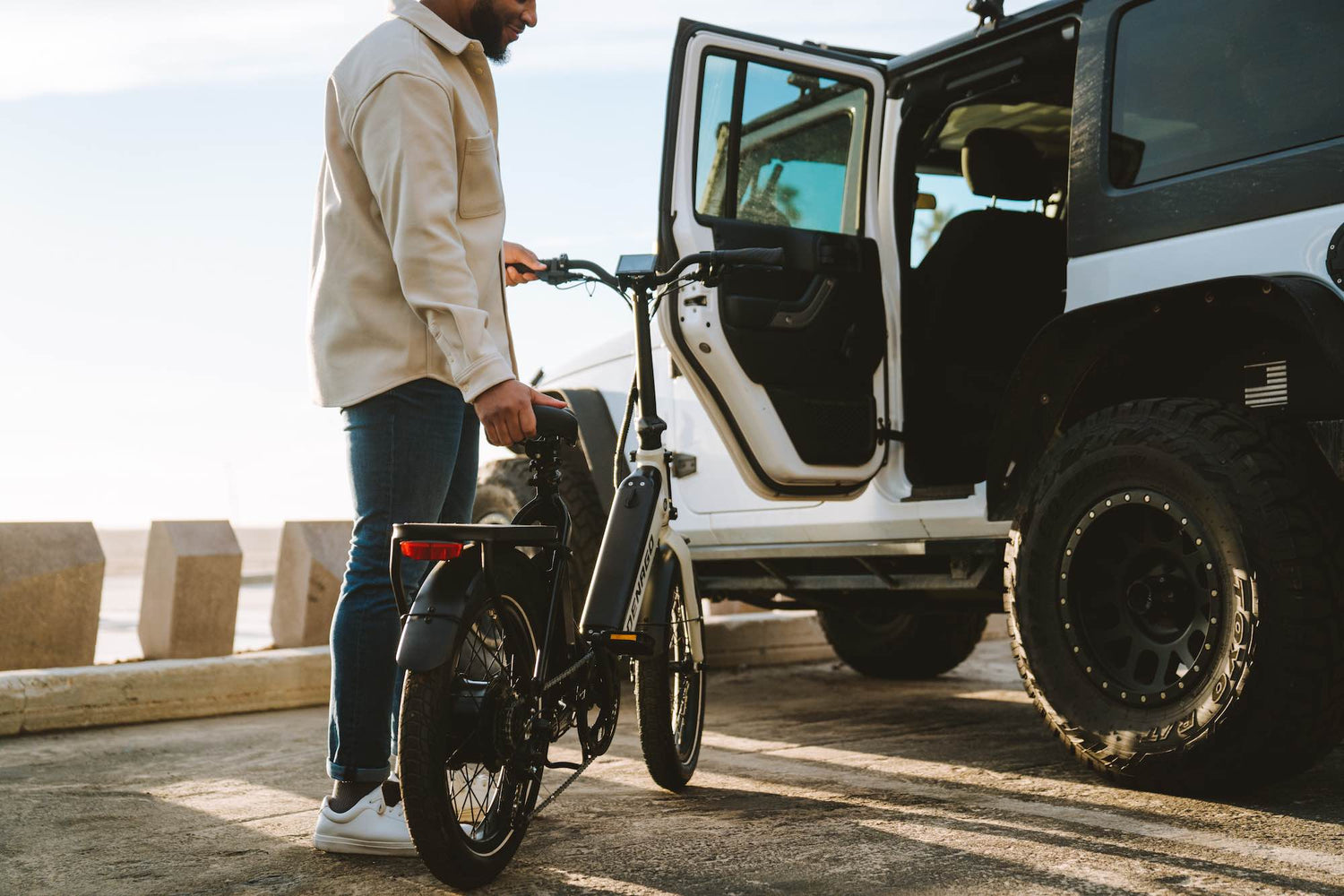 The Denago eBike can fold in 30 seconds