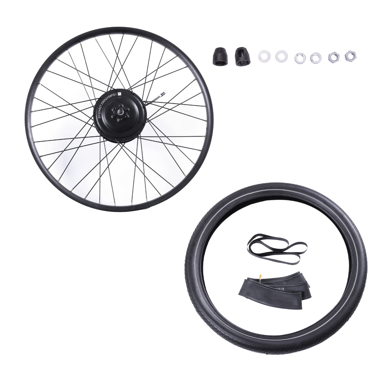 Replacement wheel assembly for Denago Commute Model 1 eBikes