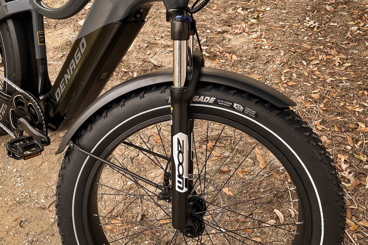 Denago Fat Tire Top Tube eBike