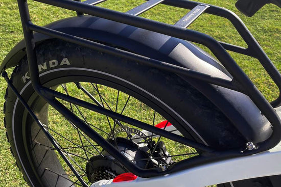 Rear rack for Denago Fat Tire eBike