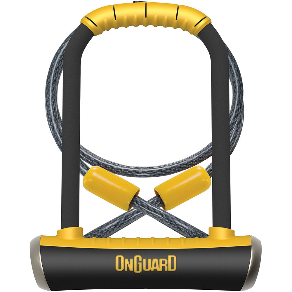 OnGuard Pitbull DT U-Lock w/ 4' cinch loop cable