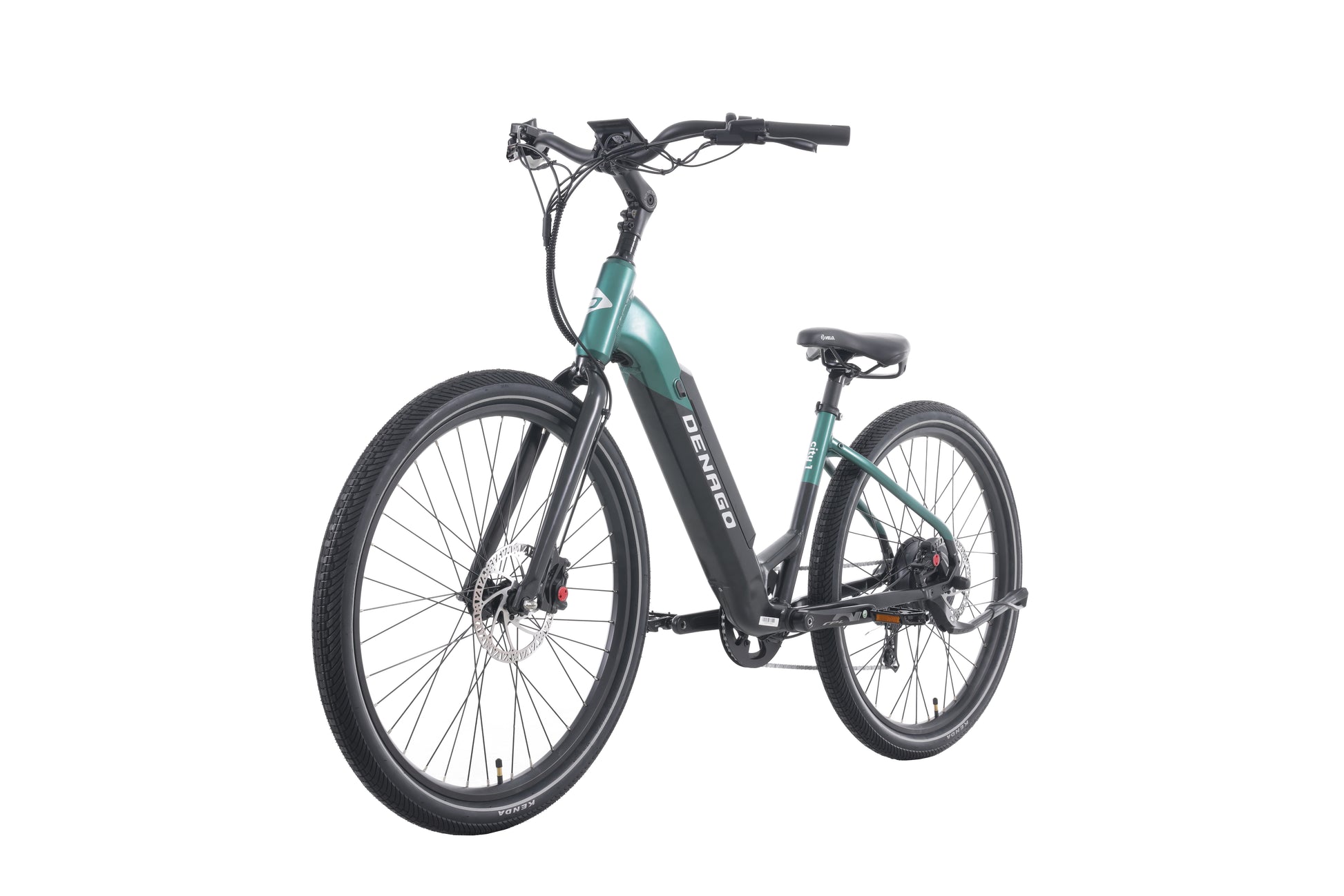 dynabike automatic citybike Denago City Model 1 Step-thru eBike, Shimano-equipped, comfort saddle – Bike.com