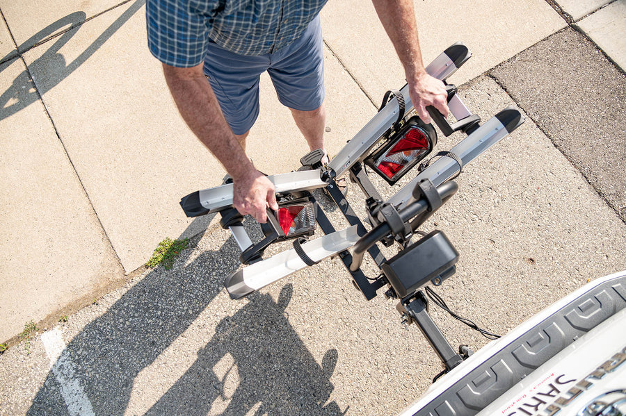 Saris Door County electric bike rack for eBikes