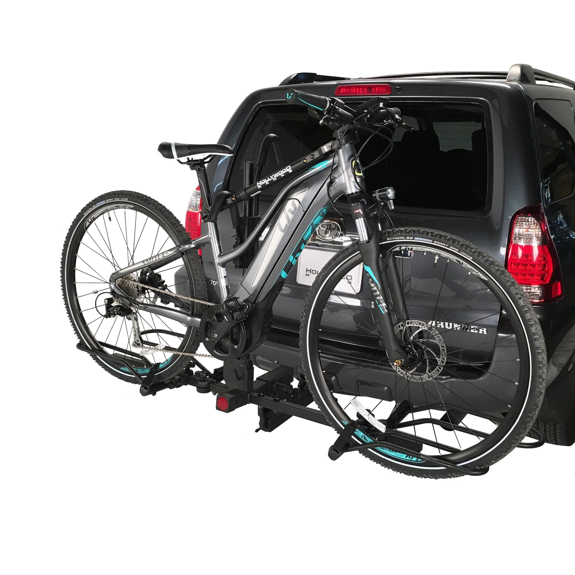 How to put a step through bike on a car rack hotsell