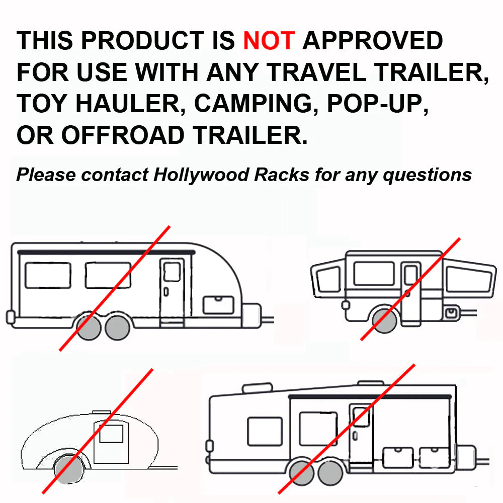 Hollywood Racks RV Rider E-Bike Rack